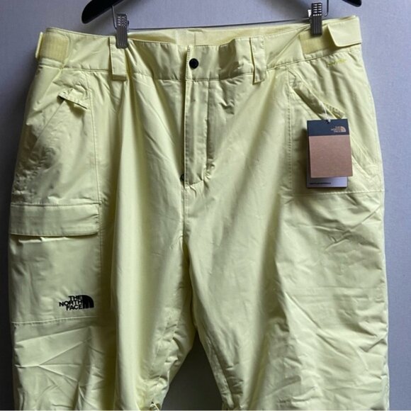 NWT The North Face Freedom Insulated Ski SnowPants Sunshine Yellow Women’s Sz 2X - Picture 10 of 16